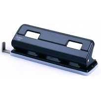 Perforatore Turikan DP-2040 - 4 fori - max 20 fogli - nero
