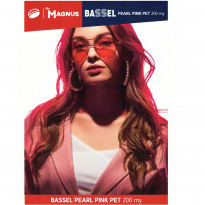 Bassel Pearl Pink Pet - Poliestere perlato rosa