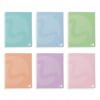 Raccoglitore a 4 anelli BM Pastello - Ø 30 mm