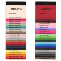 Campionario carte colorate – Colorate 1 e Colorate 2