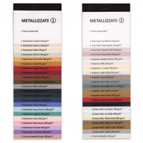 Campionario Carte Metallizzate 1 + Metallizzate 2