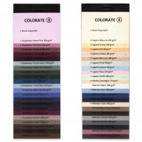 Campionario carte colorate – Colorate 3 e Colorate 4