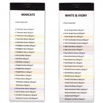 Campionario Carte White & Ivory + Marcate