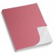 Copertina morbida Athena Rosa Antico in similpelle telata effetto tessuto