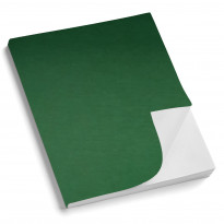 Copertina morbida Athena Verde in similpelle telata effetto tessuto