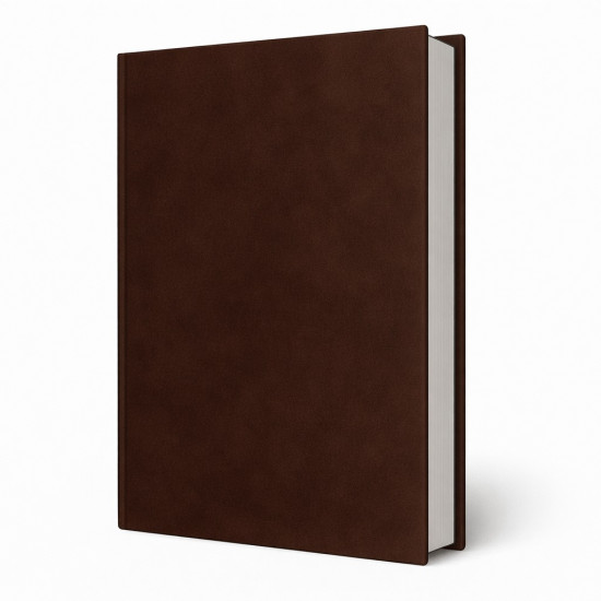 Copertine per tesi rigide Perla Cioccolato in similpelle marmorizzata
