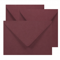 Buste in carta Favini Burano Bordeaux