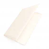 Partecipazione doppia 11x17 in Carta Amalfi