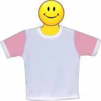 Mini T-Shirt con maniche rosa