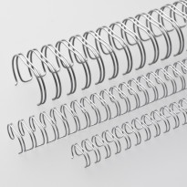 Renz Spirali metalliche A4 23 anelli passo 2:1 - colore Silver