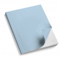 Copertine stese in cartoncino - Arcobaleno Celeste