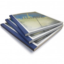 Cartelline termiche per rilegatura Bindomatic Aquarelle Dark Blue